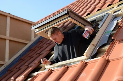 Pose de fenêtres de toit Velux à Balbronn